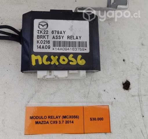 Módulo Relay (MCX056) Mazda CX9 3.7 2014