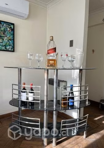 Bar de vidrio templado