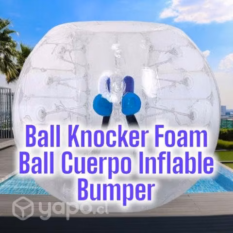 Pelota bumper inflable