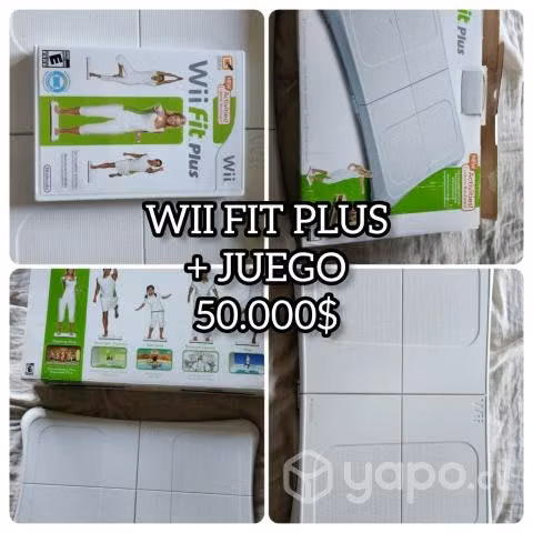 Wii Fit Plus Balance Board + Juego