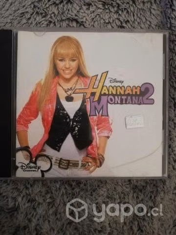 CD doble Hanna Montana 2 , miley cirus