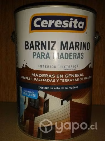 Barniz Marino de "Ceresita" en galón