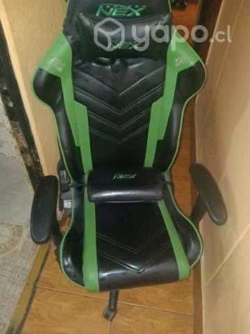 Silla gamer verde