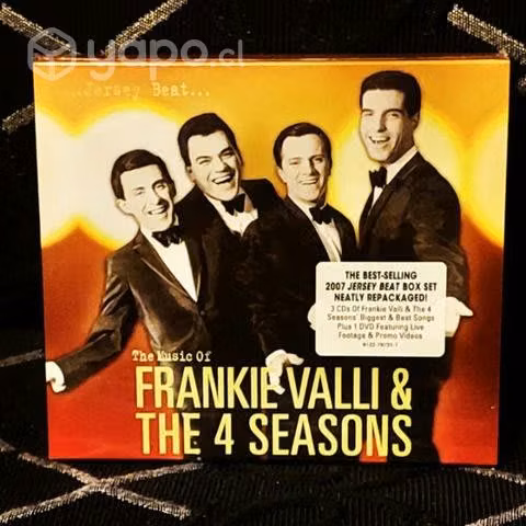 Box 3cds + dvd frankie valli & the 4 seasons best