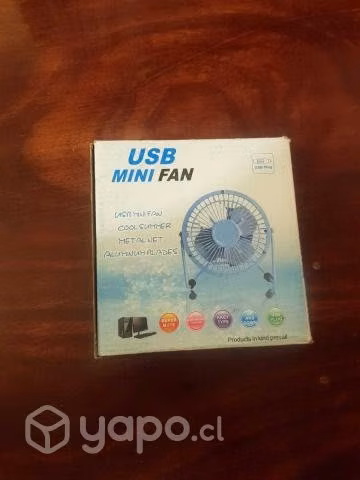 Ventilador USB Mini Fan Nuevo - Imagen 4