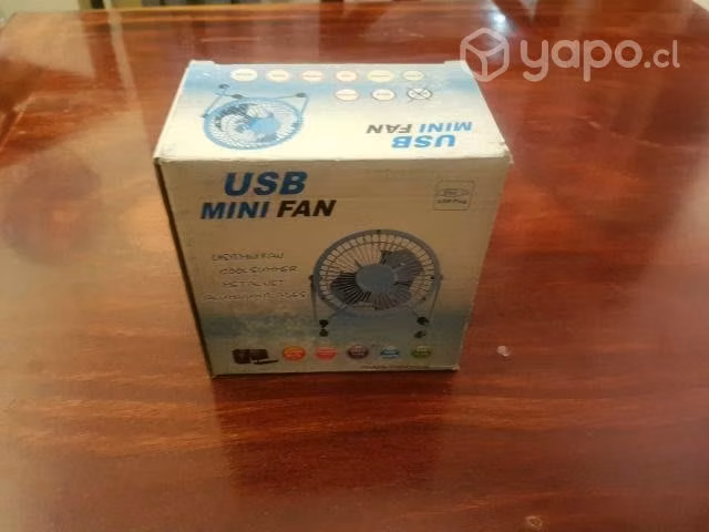 Ventilador USB Mini Fan Nuevo - Imagen 3