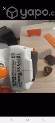 Cortaseto y Podadora inalambrica Stihl