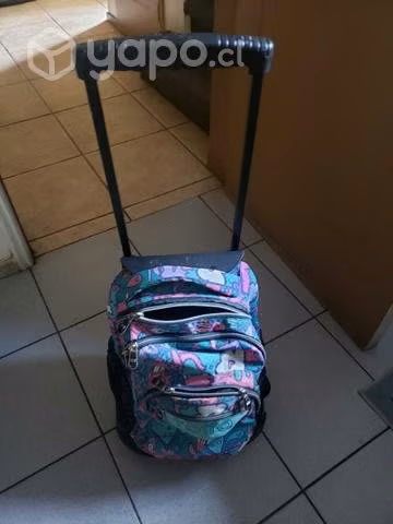 Mochila Totto con ruedas usada - Imagen 2