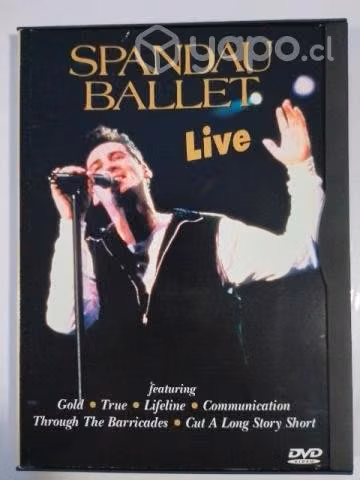 DVD original Spandau ballet live