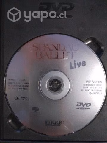 DVD original Spandau ballet live