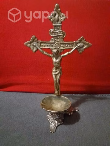 Cristo antiguo de bronce