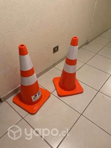 Conos viales de señalizacion