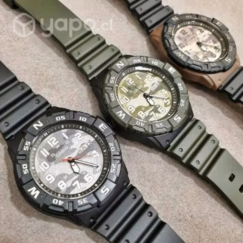 Reloj casio mrw200h-1 resina camuflaje nuevos