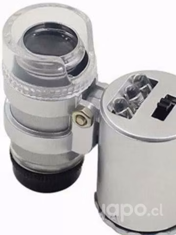 Lupa microscopio para ver tricomas