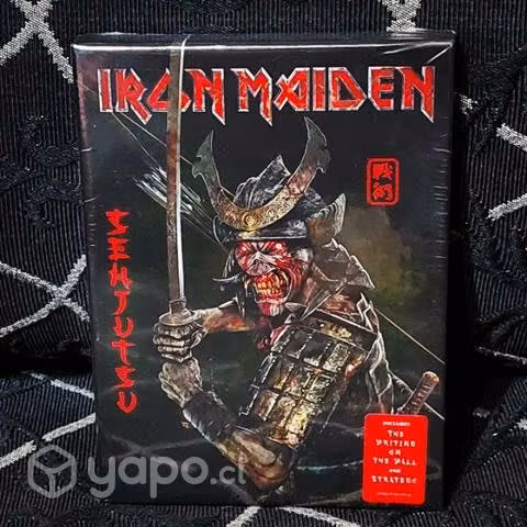 Cd doble iron maiden / senjutsu deluxe edition