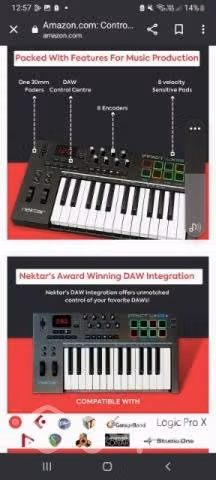 Controlador midi