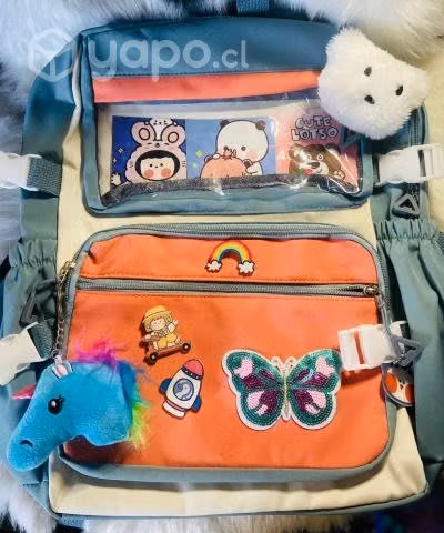 Mochilas estilo kawaii y otras