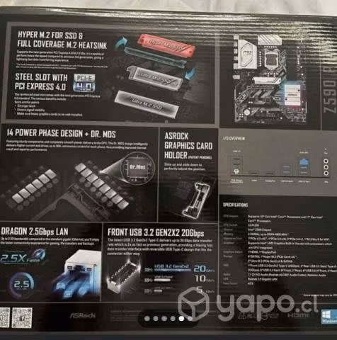 Placa madre asrock z590 pro4 series - Imagen 5