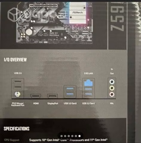 Placa madre asrock z590 pro4 series - Imagen 6