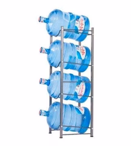 Rack Para 4 Bidones De Agua 20 litros Estante Orga