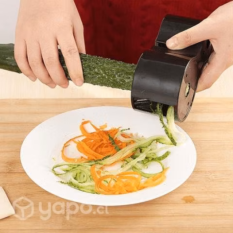 Cortador Verduras Espiral Más Afilador Cuchillo