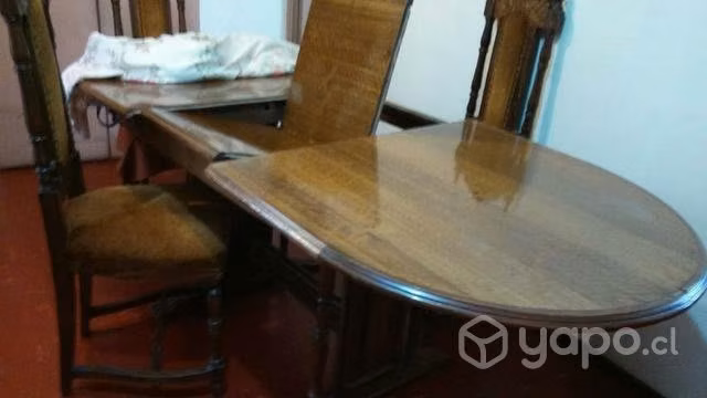 Comedor 6 sillas desplegable