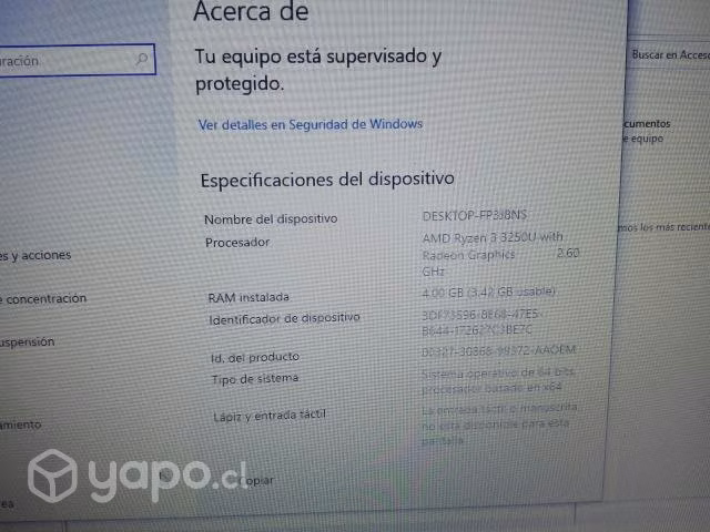 Notebook hp Ryzen 3 - Imagen 4