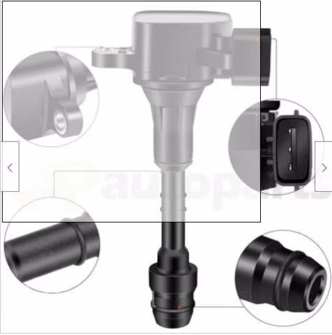 Bobina encendido nissan murano 3500 vq35de - Imagen 3