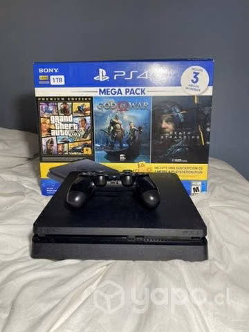 PlayStation 4 Slim 1 TB 2 juegos y 1 control