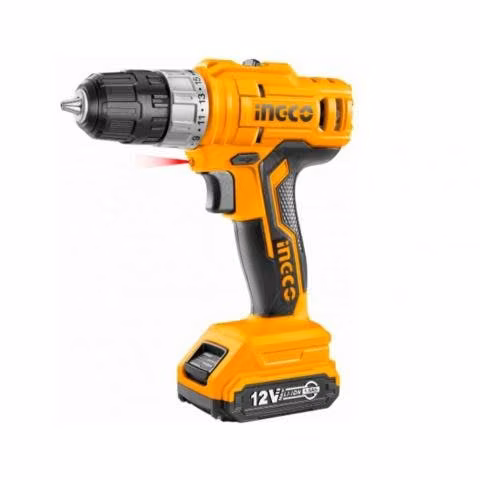 Taladro Inalámbrico Ingco 12v, con 2 Baterias1.5 A