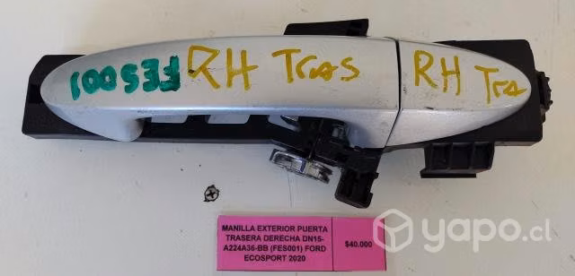 Manilla Exterior Puerta Tras Der Ford Ecosport