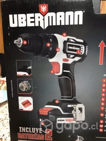 Taladro percutor inalámbrico 20v