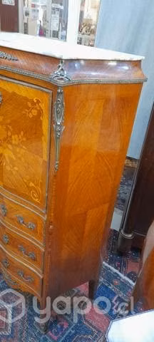 Chiffonier de Palisandro y Aplic. De Bronce - Imagen 4