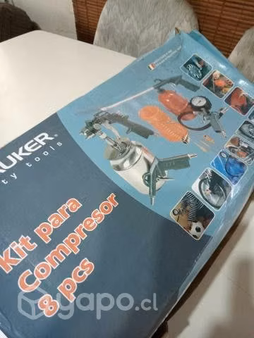 Kit pintura compresor 8 piezas