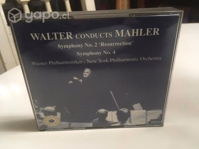 Mahler. Sinfonías 2 Y 4. Bruno Walter, Caja 2 Cds