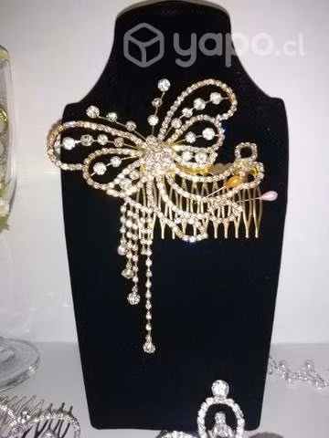 Tiara tipo peineta