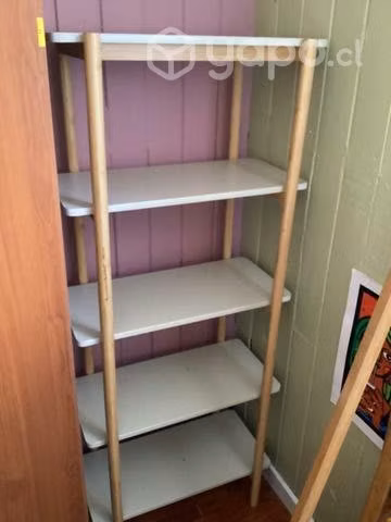 Librero,estante de madera - Imagen 3