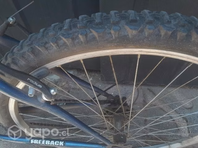 Bicicleta Aro 26 funcionando con detalles