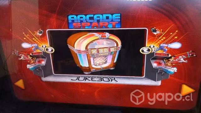Maquina Arcade Multijuegos 17" con subwoofer y fic