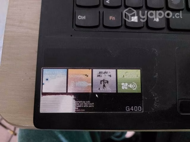 Notebook Lenovo G400