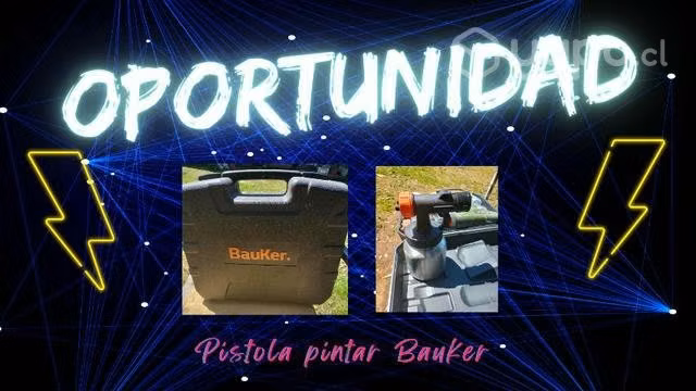 Pistola para pintar Bauker 500w