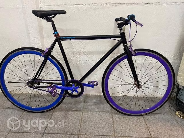 Bicicleta Fixed Dynamic Negro Lahsen