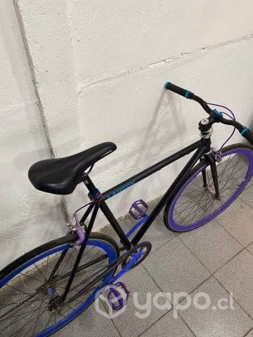 Bicicleta Fixed Dynamic Negro Lahsen