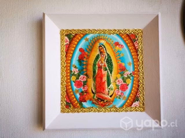Virgen Guadalupe México- Cuadro La Morenita, único