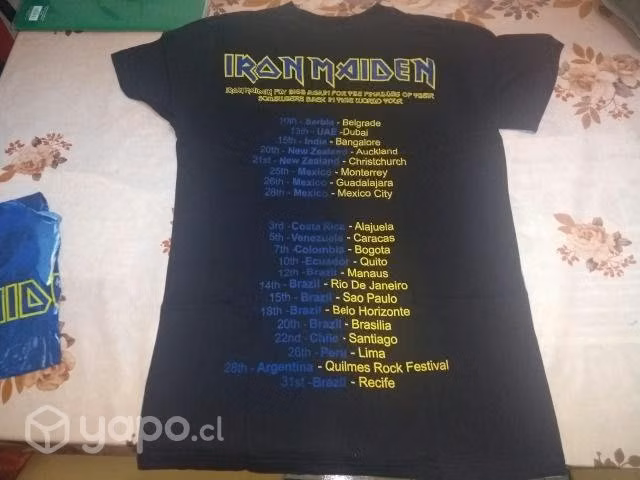 P07: Poleras Iron Maiden