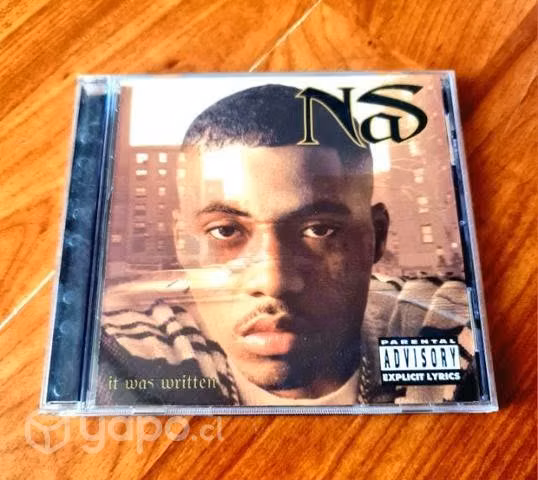 CD Rap Hip Hop Nas - is was Written