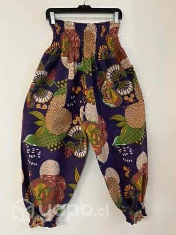 Pantalón Hindú Con Bolsillo L/xl Indigo Y Otros