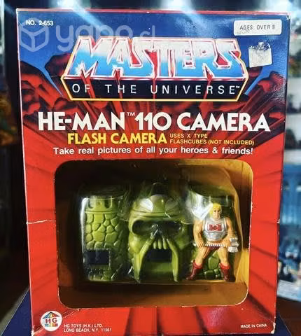 Motu: He-man 110 Camera (sellada)