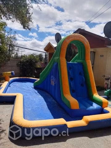 juego inflable acuático hidro rush