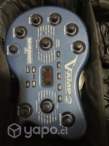Multiefecto guitarra v- amp 2 behringer